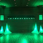 DJ - Sound and Stage Lighting Plus Pkg. (with illuminated skirting)