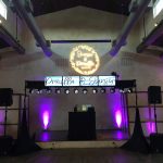 DJ - Sound, Stage, Up-Lighting and "Name Only" Display Pkg with Gobo